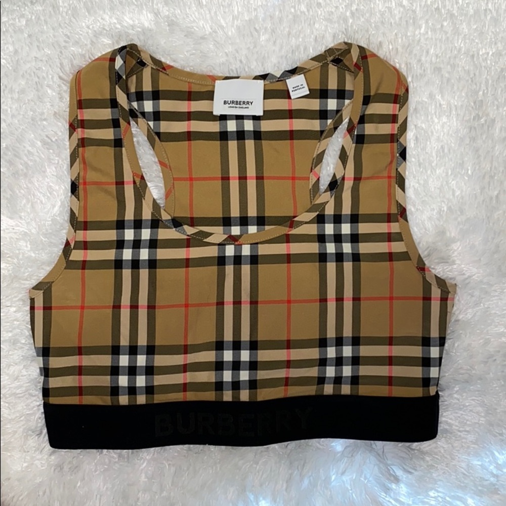 burberry sports bra